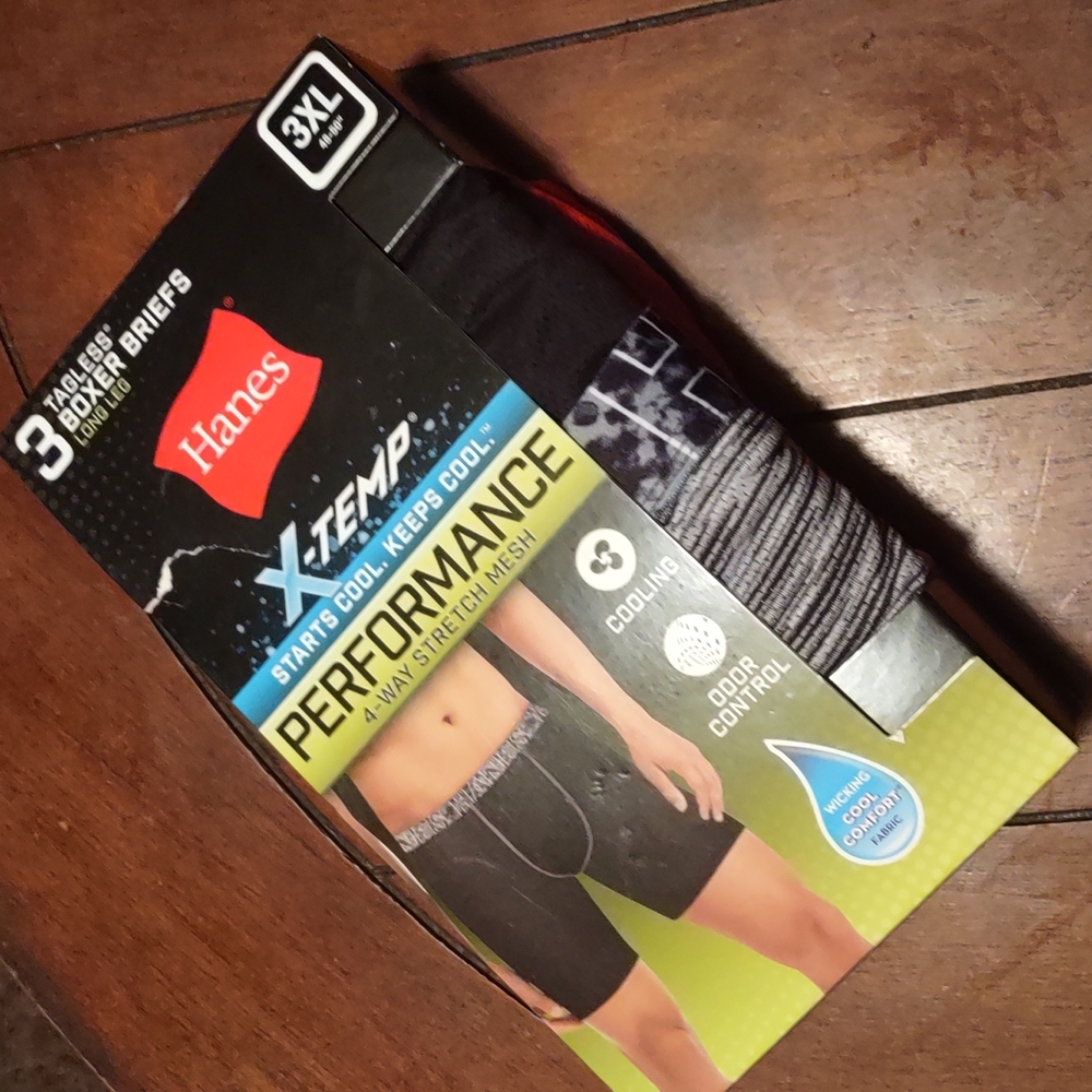 Men Boxer Briefs Long Leg